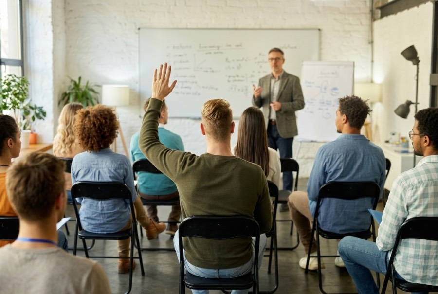 Percepción estudiantil como centro del estudio-b